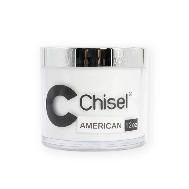 Chisel 2 in 1 Acrylic & Dipping Powder Refill 12oz - American White - TTT Nails Supply