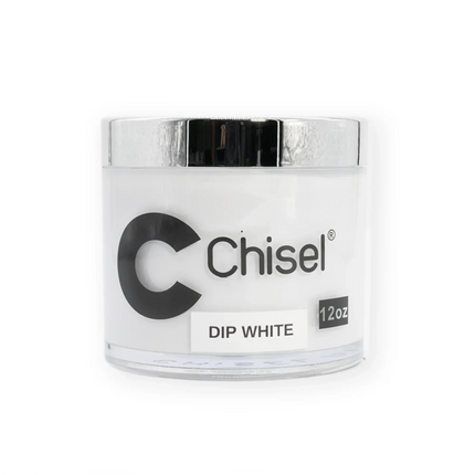 Chisel 2 in 1 Acrylic & Dipping Powder Refill 12oz - Dip White - TTT Nails Supply