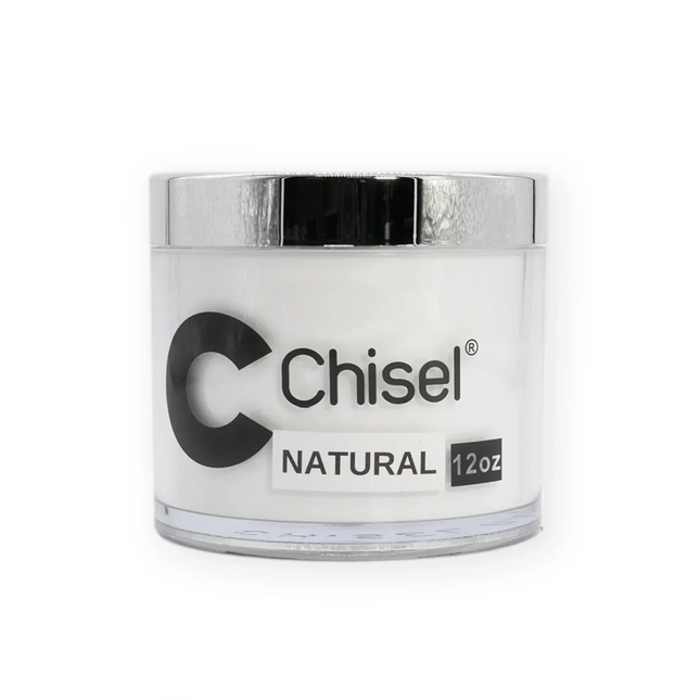 Chisel 2 in 1 Acrylic & Dipping Powder Refill 12oz - Natural - TTT Nails Supply