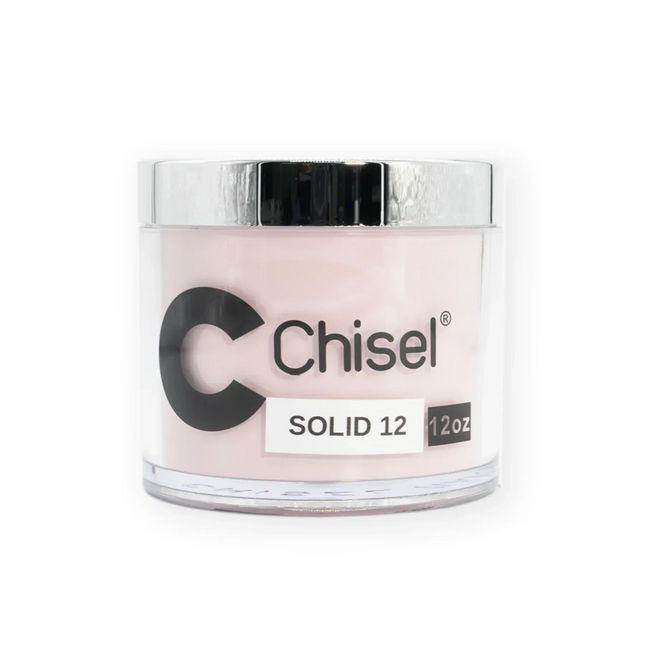 Chisel 2 in 1 Acrylic & Dipping Powder Refill 12oz - SOLID 12 - TTT Nails Supply