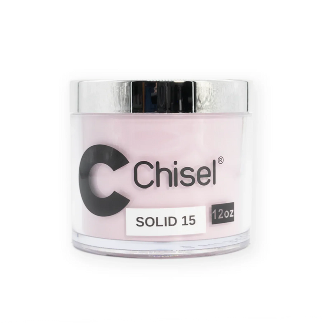 Chisel 2 in 1 Acrylic & Dipping Powder Refill 12oz - SOLID 15 - TTT Nails Supply