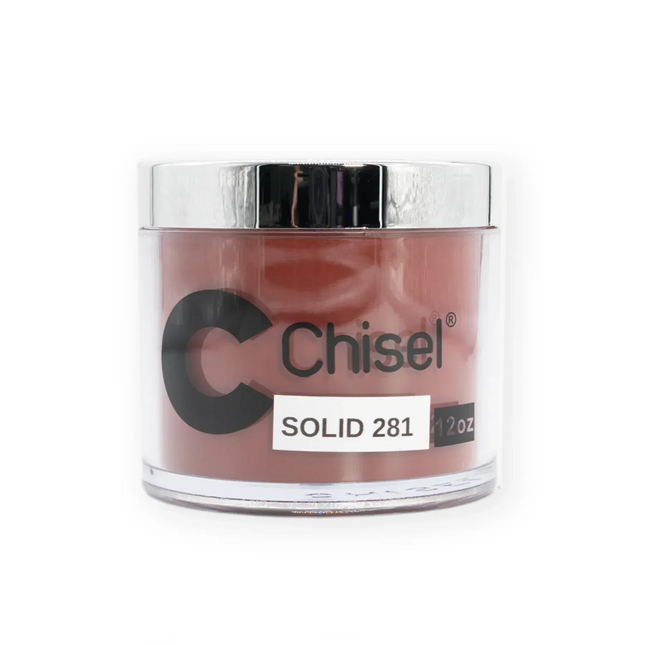 Chisel 2 in 1 Acrylic & Dipping Powder Refill 12oz - SOLID 281 - TTT Nails Supply