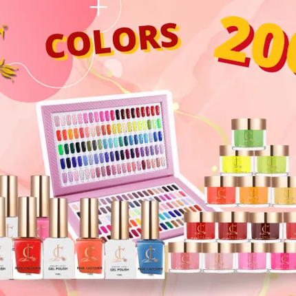 CLLAM Matching 3in1 - Whole Line 200 Colors - Free 2 Set Sample Book