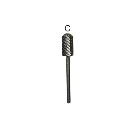 J&J Priceless 3/32" Carbide - Round Top Large Barrel Bit - COARSE #C