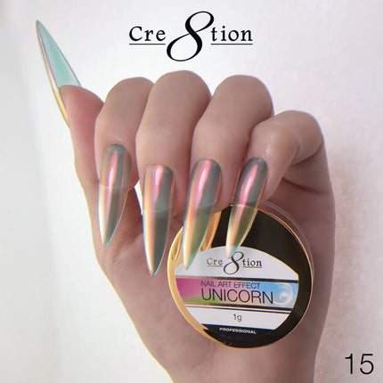 Cre8tion - Nail Art Unicorn Effect Full Set (18 Colors)