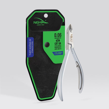 NGHIA Stainless Steel Cuticle Nipper D06