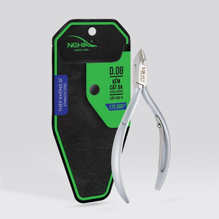 NGHIA Stainless Steel Cuticle Nipper D08