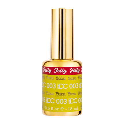 DND DC All My Jelly Gel Polish – #003 Yuzu (0.6oz / 18ml) – NEW 2026
