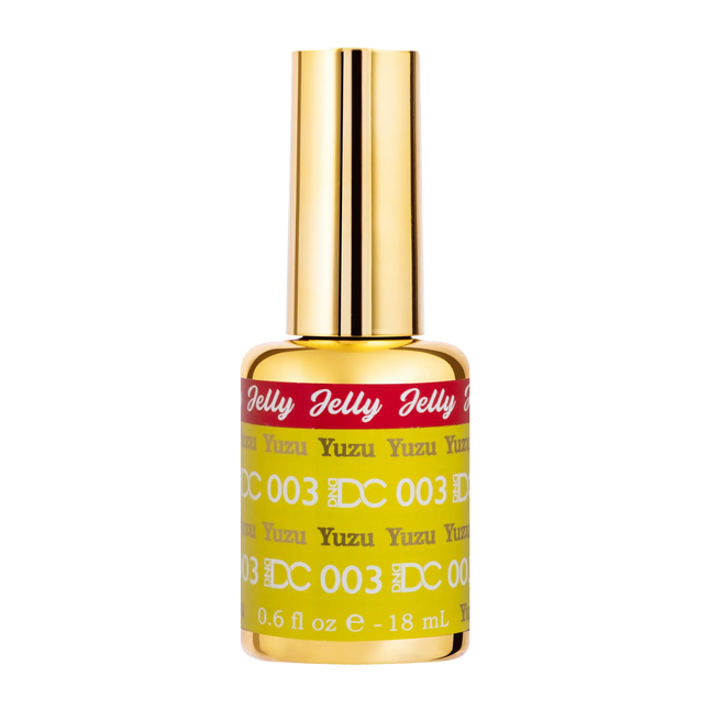 DND DC All My Jelly Gel Polish – #003 Yuzu (0.6oz / 18ml) – NEW 2026