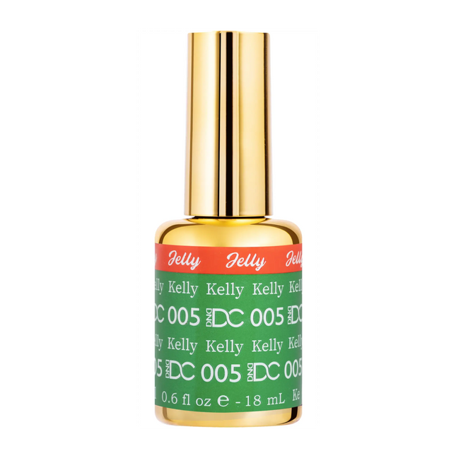 DND DC All My Jelly Gel Polish – #005 Kelly (0.6oz / 18ml) – NEW 2026