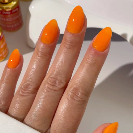 DND DC All My Jelly Gel Polish – #006 Orange (0.6oz / 18ml) – NEW 2026