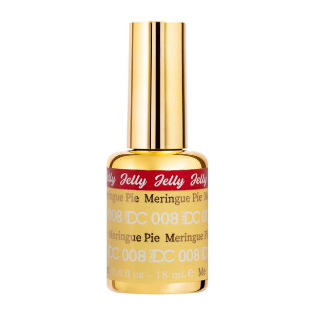 DND DC All My Jelly Gel Polish – #008 Merengue Pie (0.6oz / 18ml) – NEW 2026