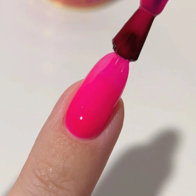 DND DC All My Jelly Gel Polish – #011 Hot Pink (0.6oz / 18ml) – NEW 2026