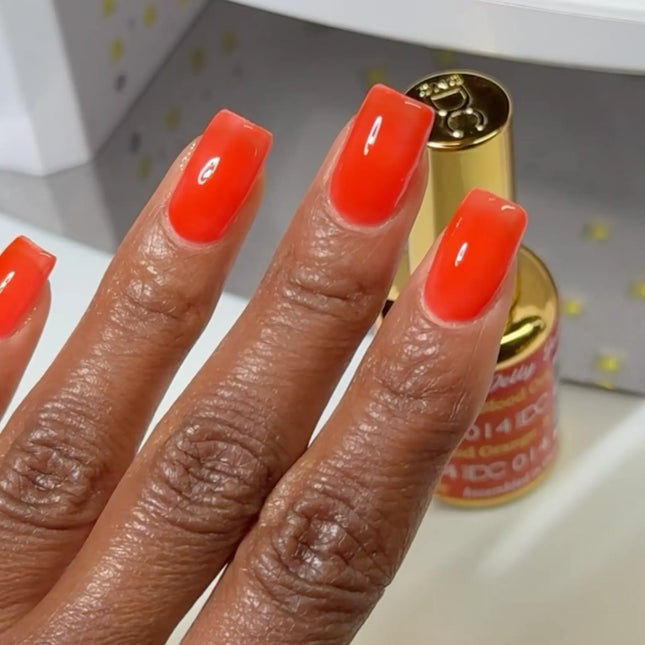 DND DC All My Jelly Gel Polish – #014 Blood Orange (0.6oz / 18ml) – NEW 2026