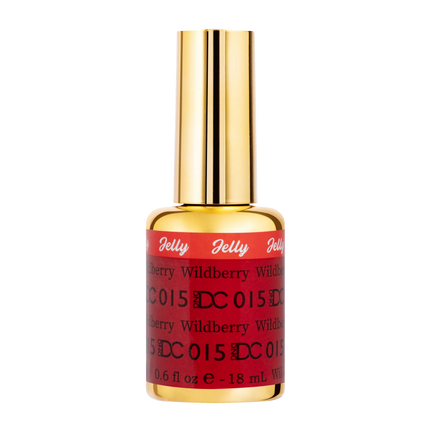 DND DC All My Jelly Gel Polish – #015 Wildberry (0.6oz / 18ml) – NEW 2026