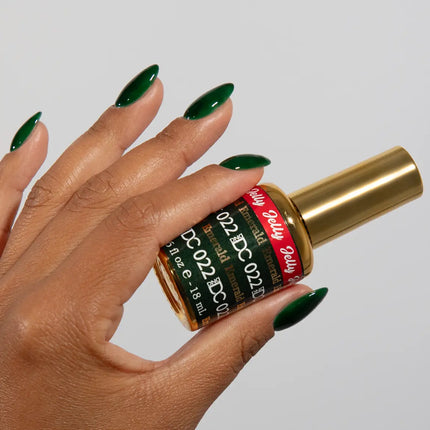 DND DC All My Jelly Gel Polish – #022 Emerald (0.6oz / 18ml) – NEW 2026