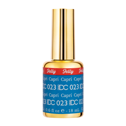 DND DC All My Jelly Gel Polish – #023 Capri (0.6oz / 18ml) – NEW 2026