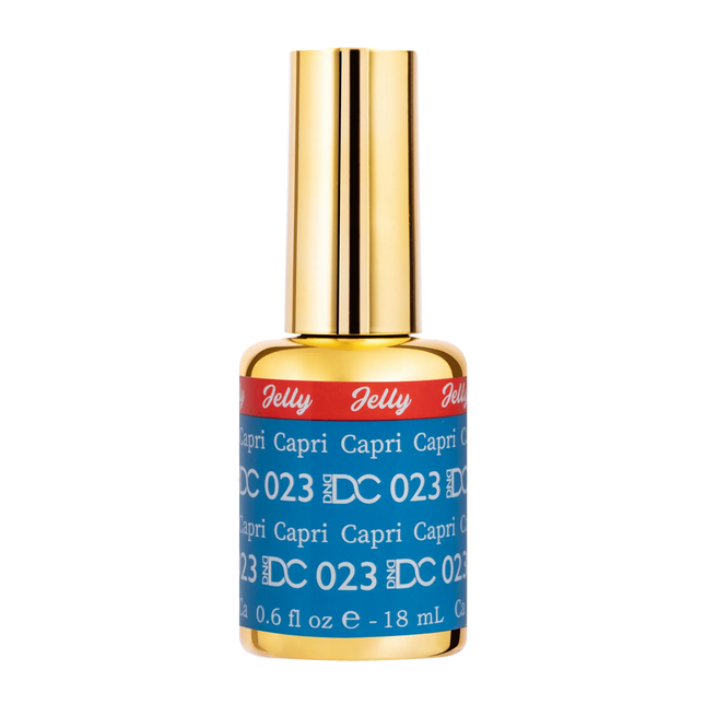 DND DC All My Jelly Gel Polish – #023 Capri (0.6oz / 18ml) – NEW 2026