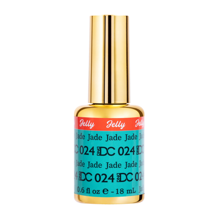 DND DC All My Jelly Gel Polish – #024 Jade (0.6oz / 18ml) – NEW 2026