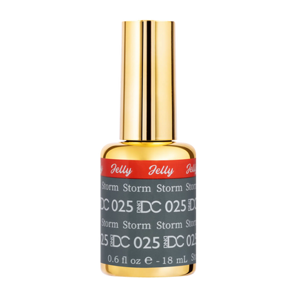 DND DC All My Jelly Gel Polish – #025 Storm (0.6oz / 18ml) – NEW 2026