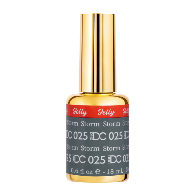 DND DC All My Jelly Gel Polish – #025 Storm (0.6oz / 18ml) – NEW 2026