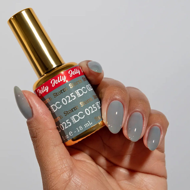 DND DC All My Jelly Gel Polish – #025 Storm (0.6oz / 18ml) – NEW 2026