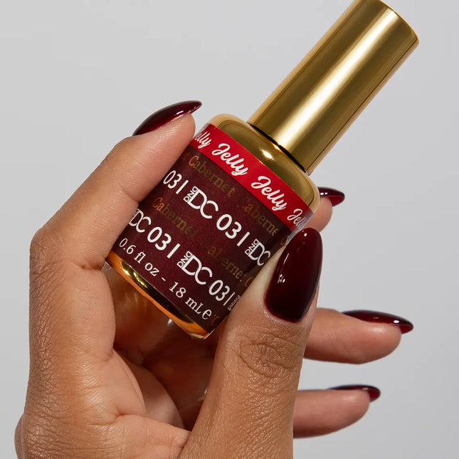 DND DC All My Jelly Gel Polish – #031 Cabernet (0.6oz / 18ml) – NEW 2026
