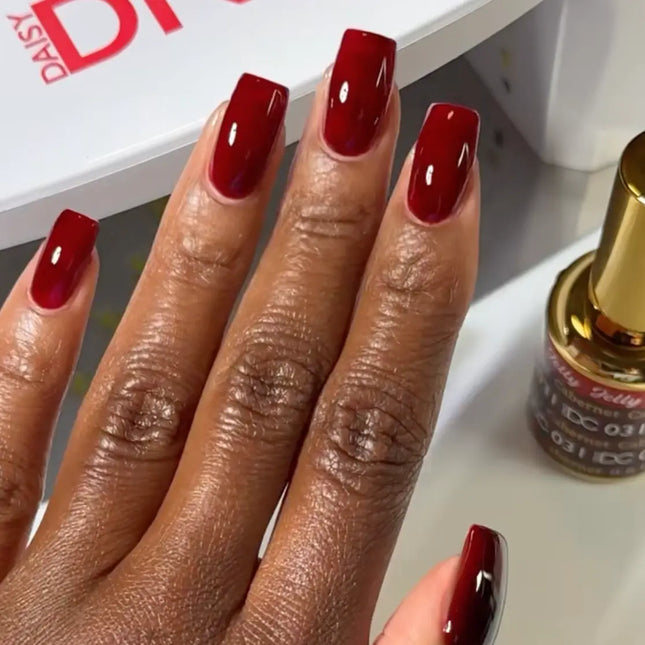 DND DC All My Jelly Gel Polish – #031 Cabernet (0.6oz / 18ml) – NEW 2026