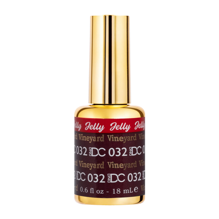 DND DC All My Jelly Gel Polish – #032 Vineyard (0.6oz / 18ml) – NEW 2026