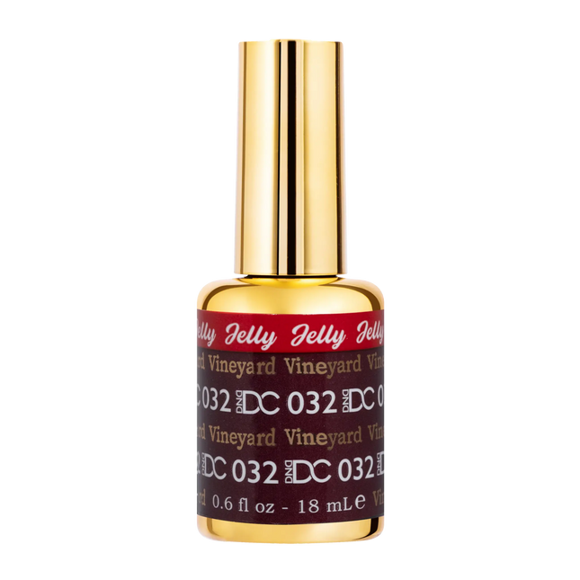 DND DC All My Jelly Gel Polish – #032 Vineyard (0.6oz / 18ml) – NEW 2026