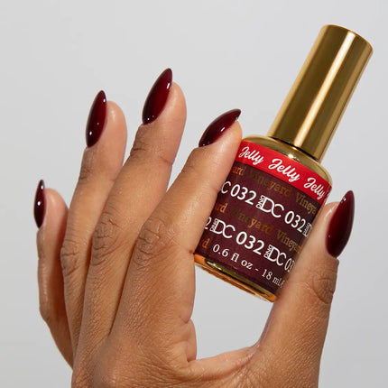 DND DC All My Jelly Gel Polish – #032 Vineyard (0.6oz / 18ml) – NEW 2026