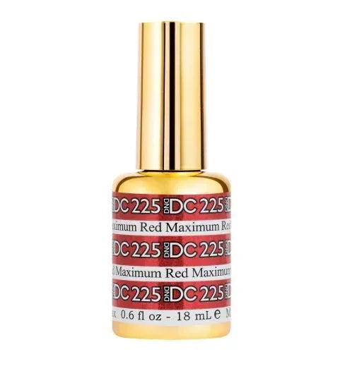 DND DC Mermaid Gel - #225 Maximum Red - TTT Nails Supply