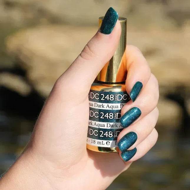 DND DC Mermaid Gel - #248 Dark Aqua - TTT Nails Supply