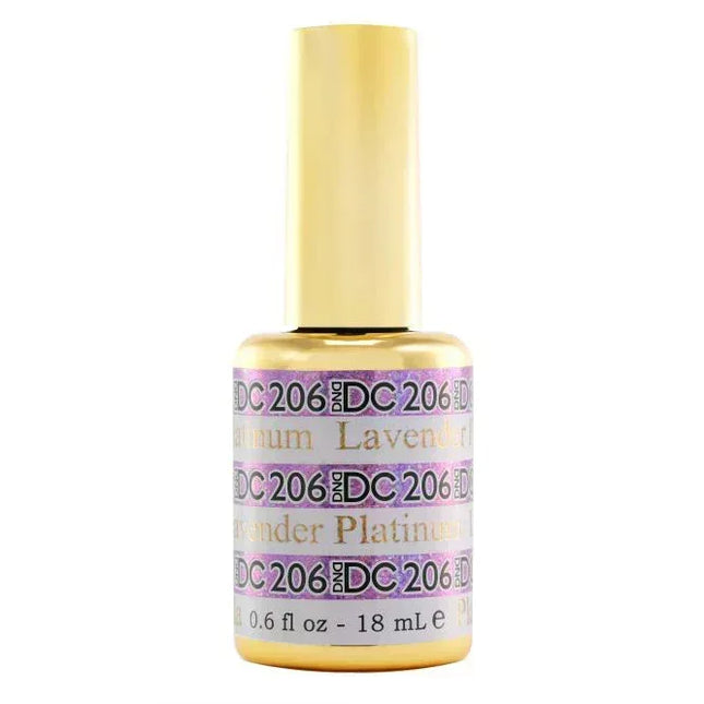 DND DC Platinum Gel - #206 Lavender - TTT Nails Supply