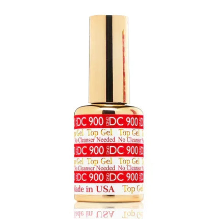 DND DC Gel Top Coat 0.5oz - #900 Non-Cleanse - TTT Nails Supply