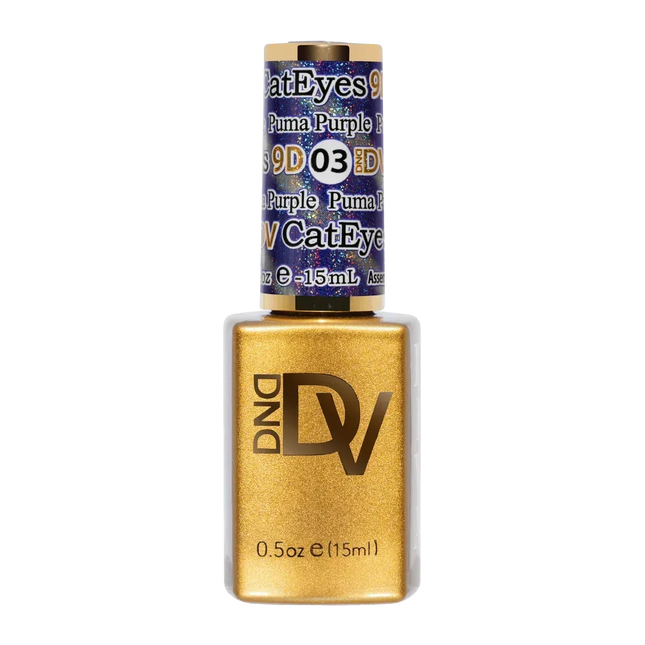 DIVA 9D Cat Eye Glassball - #03 Puma Purple - TTT Nails Supply