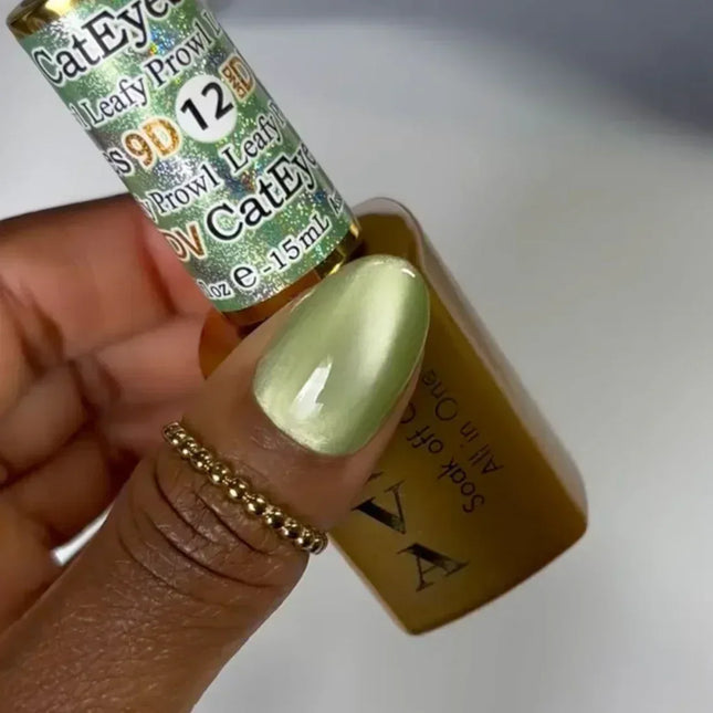 DIVA 9D Cat Eye Glassball #12 - Leafy Prowl - TTT Nails Supply