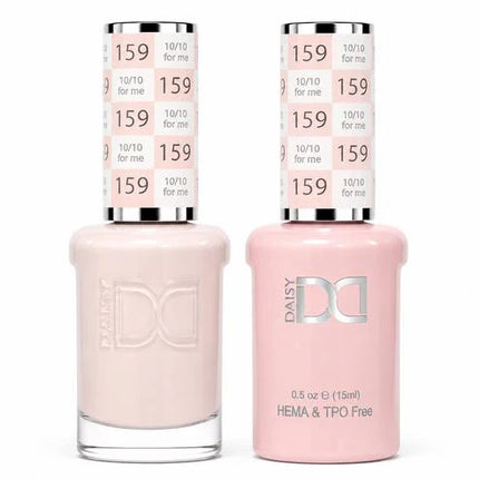 DND HEMA & TPO Free Gel Duo Matching Set – #101 - #199 (Gel + Lacquer)
