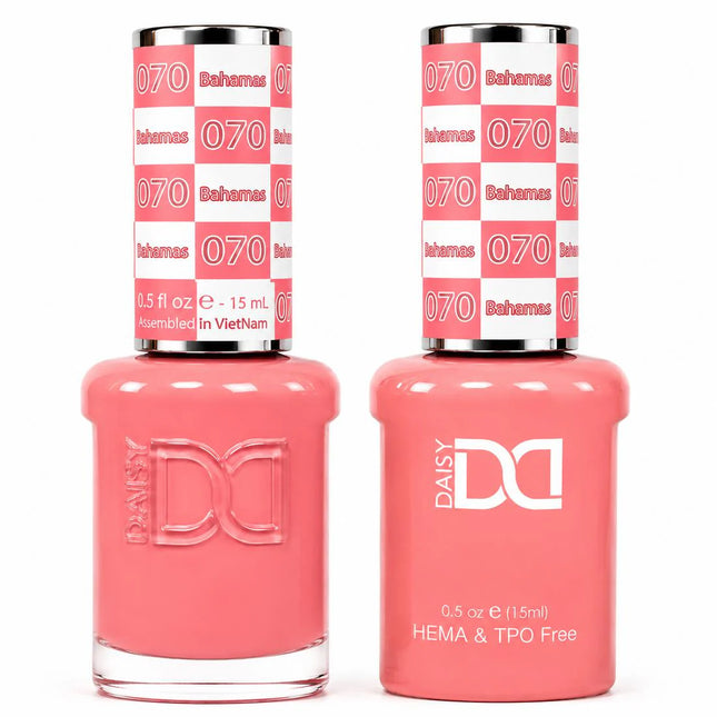 DND HEMA & TPO Free Gel Duo Matching Set – #001 - #099 (Gel + Lacquer)