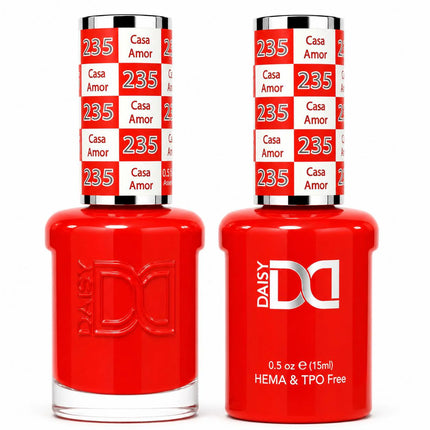DND HEMA & TPO Free Gel Duo Matching Set – 235 Casa Amor (Gel + Lacquer)