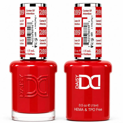DND HEMA & TPO Free Gel Duo Matching Set – 289 Center Of Attention (Gel + Lacquer)