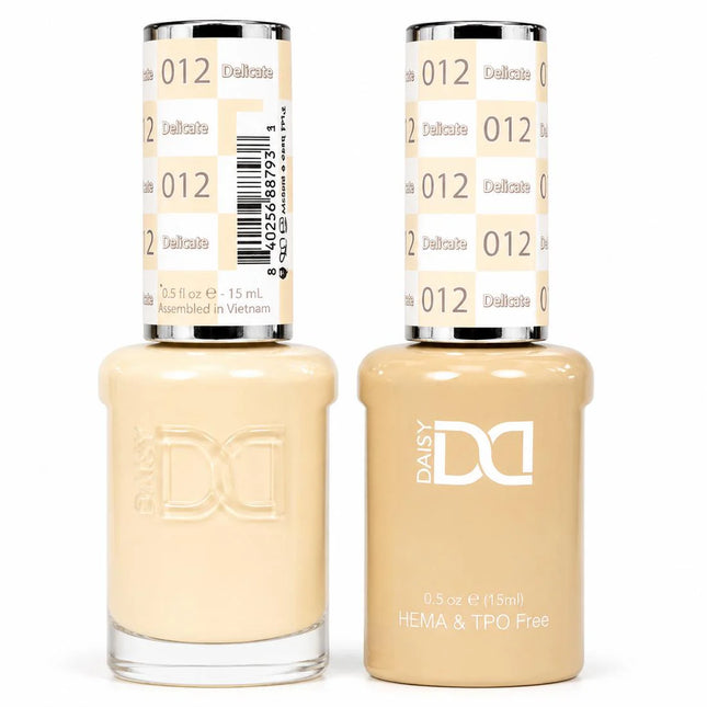 DND HEMA & TPO Free Gel Duo Matching Set – #001 - #099 (Gel + Lacquer)
