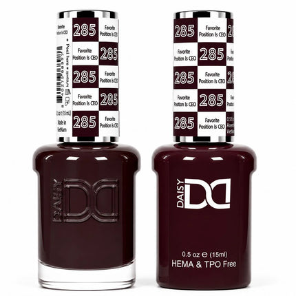 DND HEMA & TPO Free Gel Duo Matching Set – #201 - #290 (Gel + Lacquer)