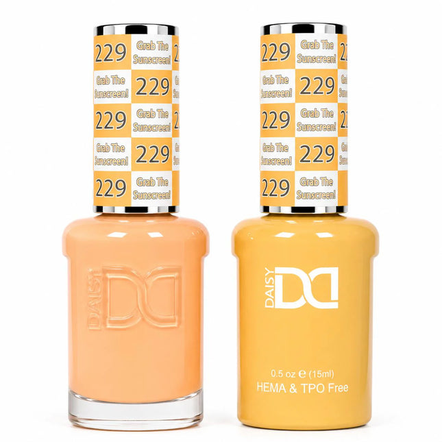 DND HEMA & TPO Free Gel Duo Matching Set – #201 - #290 (Gel + Lacquer)