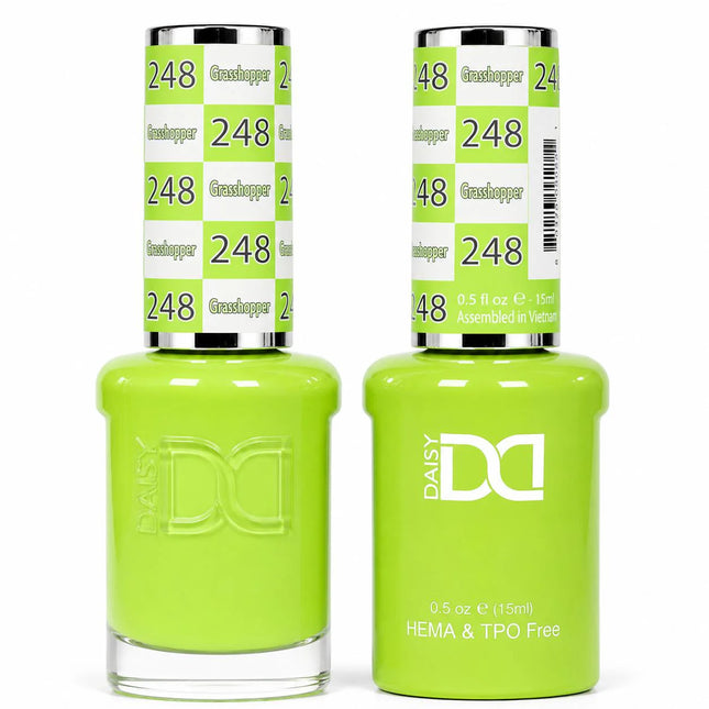 DND HEMA & TPO Free Gel Duo Matching Set – #201 - #290 (Gel + Lacquer)
