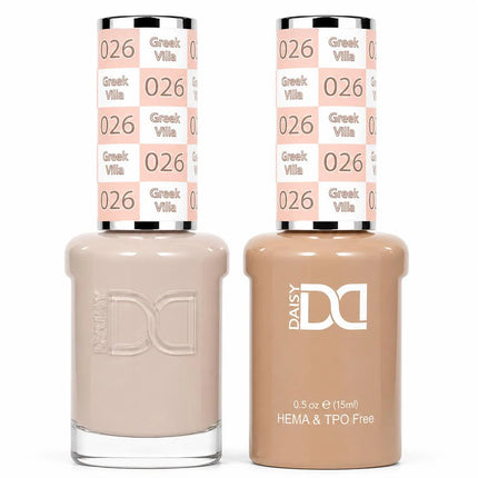DND HEMA & TPO Free Gel Duo Matching Set – #001 - #099 (Gel + Lacquer)