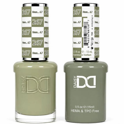 DND HEMA & TPO Free Gel Duo Matching Set – 267 Hmm…6,7 (Gel + Lacquer)