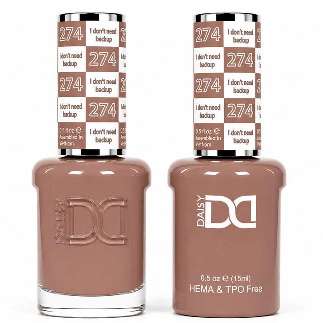 DND HEMA & TPO Free Gel Duo Matching Set – #201 - #290 (Gel + Lacquer)