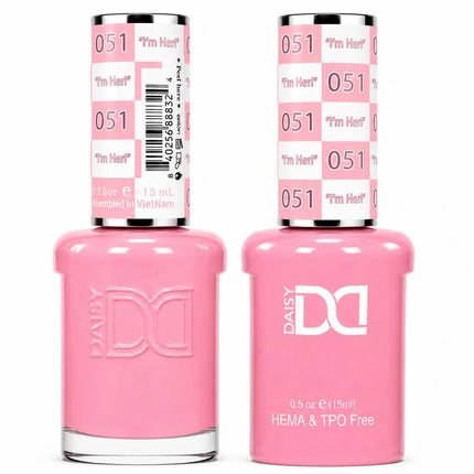 DND HEMA & TPO Free Gel Duo Matching Set – #001 - #099 (Gel + Lacquer)