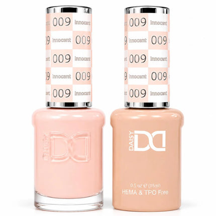DND HEMA & TPO Free Gel Duo Matching Set – 009 Innocent (Gel + Lacquer)